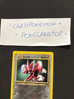 Pokemon Card Scizor 33-No Holo-Ita-Promo-Nm! - Image 2