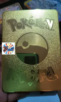 Gold Metal Arceus VSTAR Fan Art Card Collection Fanmade Colezzioni Pokemon - Image 2