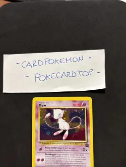 Pokemon Card Mew 9-promo-Swirl-ita-Holo-Nm! - Image 2