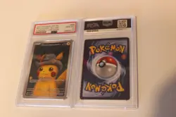 Pokemon Van Gogh Card Museum Pikachu with Hat PSA 10 (Unofficial, Reprint 2023). - Image 2