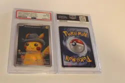 Pokemon Van Gogh Card Museum Pikachu with Hat PSA 10 (Unofficial, Reprint 2023). - Image 3