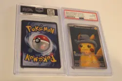 Pokemon Van Gogh Card Museum Pikachu with Hat PSA 10 (Unofficial, Reprint 2023). - Image 4