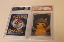 Pokemon Van Gogh Card Museum Pikachu with Hat PSA 10 (Unofficial, Reprint 2023). - Image 5