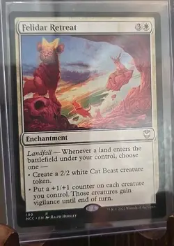 Felidar Retreat Commander: Streets of New Capenna MTG Regular Near Mint - Image 3