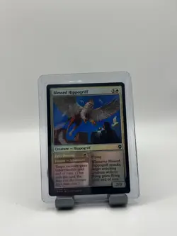MTG, Blessed Hippogriff FOIL $3 ORDER MIN 11 Battle for Baldur's Gate Foil - Image 1