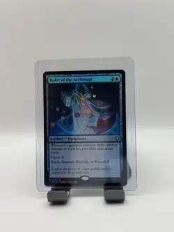 MTG, Robe of the Archmagi FOIL $3 ORDER MIN 91 Battle for Baldur's Gate Foil - Image 1