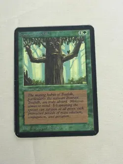 MTG Ironroot Treefolk Alpha Magic the Gathering - Image 1