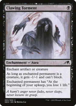 [MTG] Clawing Torment (091) (NEO) LP-HP - Image 1