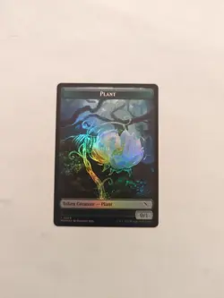 Detective (0010) Plant (0009) Token *FOIL* Murders at Karlov Manor NM MTG - Image 2