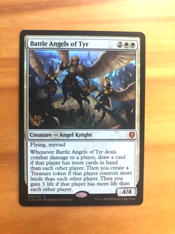 Mtg CL2 Battle for Baldur's Gate Battle Angels of Tyr Release Promos FOIL NM - Image 1