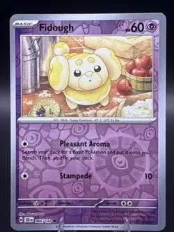 Pokemon TCG - Fidough - 066/142 - Stellar Crown - Reverse Holo - Image 1