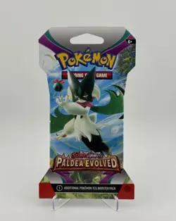 Pokemon TCG Scarlet & Violet Paldea Evolved Sleeved Booster Packs - Image 2