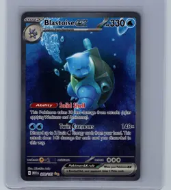 Blastoise ex 200/165 Special Illustration Rare - Mew 151 Pokemon TCG - Image 1