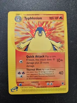 Pokemon Expedition Typhlosion Non-Holo Rare 64/165 NEAR MINT - Image 1
