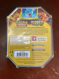 Pokemon TCG Hidden Fates Raichu GX Tin — Factory Sealed — English - Image 2