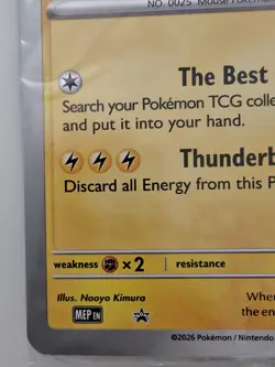 Pokemon TCG Promo Oversized Card - Pikachu at the Museum (Sealed) - UK - Image 5