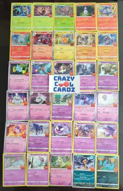 💥30 Pokemon Card Set 2023 Trick or Trade Complete Master Set Holos included🔥 - Image 1