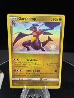 Pokemon - Garchomp SV40/SV94 - Hidden Fates Shiny Vault Holo Rare- Near Mint - Image 1