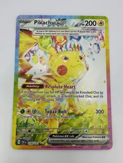 Pokemon Pikachu TCG Sv08: Surging Sparks EX Card 238/191 - Image 3