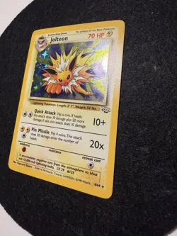 Pokemon TCG Jolteon Jungle 4/64 Holo Unlimited NM- - Image 3