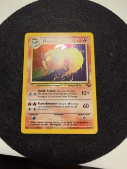 Pokemon TCG Flareon Jungle Holo Rare Unlimited NM - Image 3