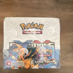 Pokemon Evolutions Booster Box English 2016 Trading Card Game - Image 1
