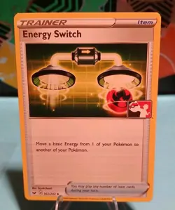 Energy Switch 162/202 Prize Pack Series Pokemon Play! Non Holo Mint Condition - Image 1