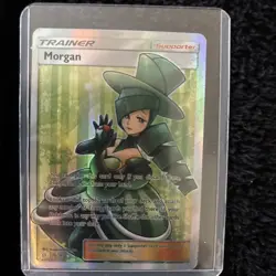 Morgan 178/181 SM Team Up Full Art Ultra Rare Pokemon Card- Good - Image 1