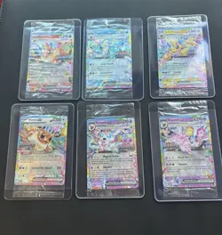 Prismatic Evolutions Pokemon Sealed Stamp Promo Lot - Crimpled Error On Eevee - Image 2