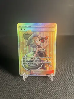 Pokemon TCG Nita 180/181 Sm-Team Up Full Art Holo MP - Image 1
