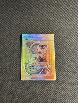 Pokemon TCG Nita 180/181 Sm-Team Up Full Art Holo MP - Image 3