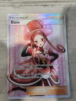 Pokemon Card Dana Full Art 173/181 Trainer Team Up Set Rare Near Mint - Image 1