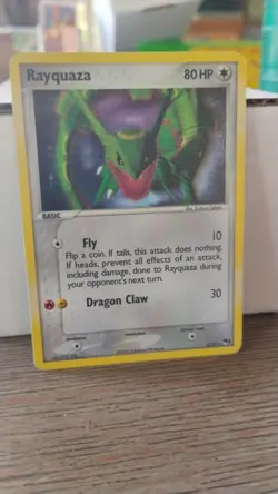 RAYQUAZA Pop Series 1 Set POKEMON Holo 2006 Collector Trading Card 3/17 HP - Image 1