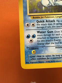 Vaporeon 12/64 Jungle Holo Unlimited Pokemon WOTC LP+ 2220 - Image 4