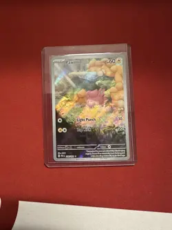 Pokemon Pawmi Sir TCG Illustration Rare Card 226/091 Paldean Fates - Image 1