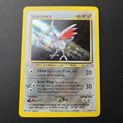 Skarmory - 13/111 - Pokemon Neo Genesis Unlimited Holo Rare Card WOTC LP - Image 1
