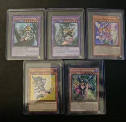 5 Dark Magician Girl Set Alt Art NM YuGiOh TCG - Image 1