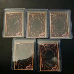 5 Dark Magician Girl Set Alt Art NM YuGiOh TCG - Image 2