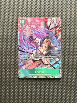 One Piece Shanks (028) (Alternate Art) OP13-028 Carrying On His Will Foil - Image 1