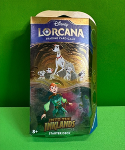 Disney Lorcana Into the Inklands Starter Deck Amber & Emerald Sealed - Image 1