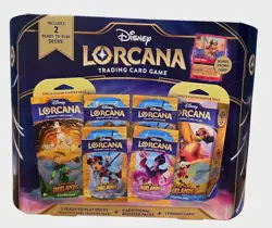 Disney Lorcana Into the Inklands Gift Set - 2 Starter Decks, 6 Boosters, Promo - Image 1