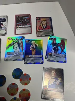Vintage Gundam TCG Card Lot Of Mixed Cards With Foils - Image 2