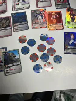 Vintage Gundam TCG Card Lot Of Mixed Cards With Foils - Image 5