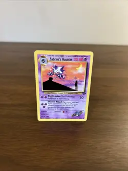 Pokemon TCG Sabrina's Haunter Gym Challenge 55/132 Uncommon Card LP NM - Image 1