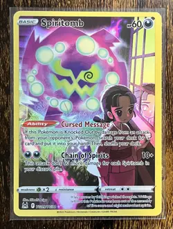 Spiritomb TG09/TG30 Lost Origin Full Art Pokemon TCG Trainer Gallery Card - Image 1