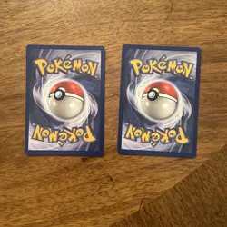 2 Card Pokemon Set Eevee Jungle 51/64 & Pikachu Jungle 60/64 Unlimited NM - Image 2