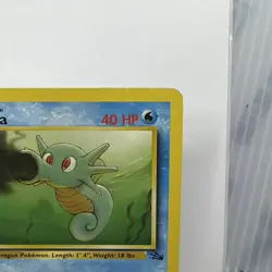 Pokemon Fossil Set Horsea Common Card 49/62 NM - Image 3