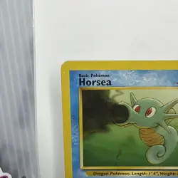 Pokemon Fossil Set Horsea Common Card 49/62 NM - Image 4