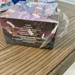 WOTC English Harry Potter Card TCG 1st Base Set Booster Box Factory Seal torn - Image 3