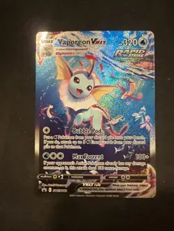 Vaporeon VMAX SWSH182 SWSH: Sword & Shield Promo Cards Holo NM - Image 1